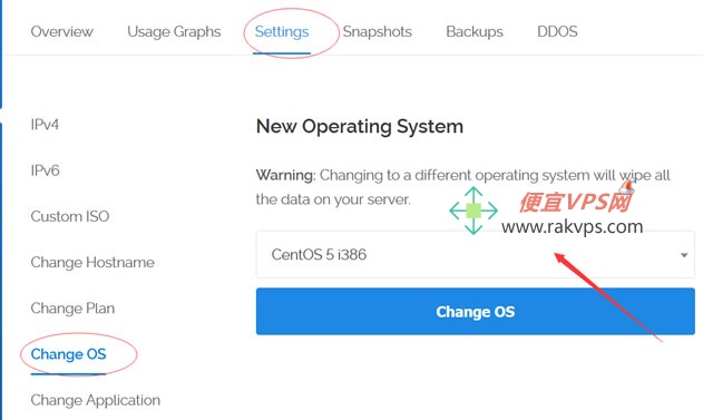 Vultr VPS重装系统