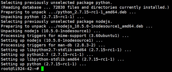 安装Node.JS