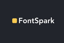 FontSpark 随机在线设置英文文字 英文字体可视化预览-老部落