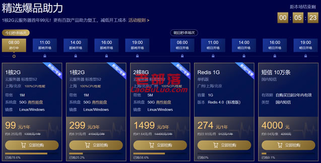 2020年腾讯云云采购季优惠汇总 - 云服务器低至年99元且领代金券