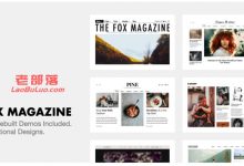 WordPress限时免费Danni极简WordPress博客主题-老部落
