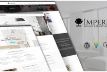 Imperial限免WordPress主题适合室内设计和装修服务公司网站-老部落