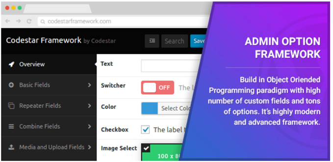Admin Option Framework