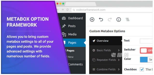 Metabox Option Framework