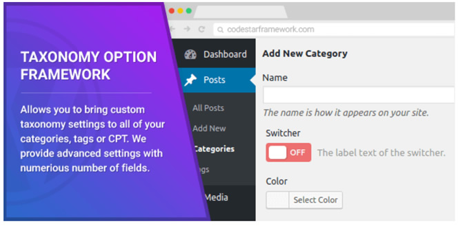 Taxonomy Option Framework
