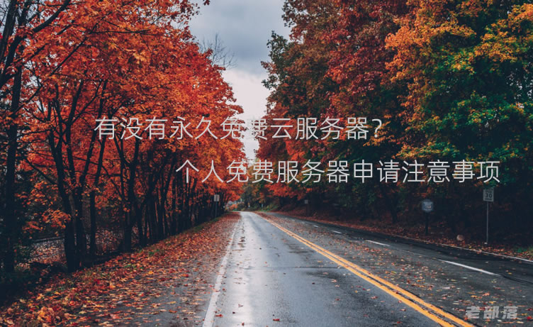 有没有永久免费云服务器？个人免费服务器申请注意事项