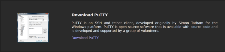 远程连接服务器软件 - PUTTY